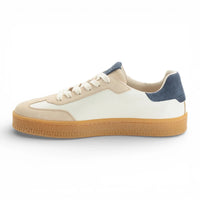 Off-White Herren-Sneaker aus Leder mit rotem Streifen