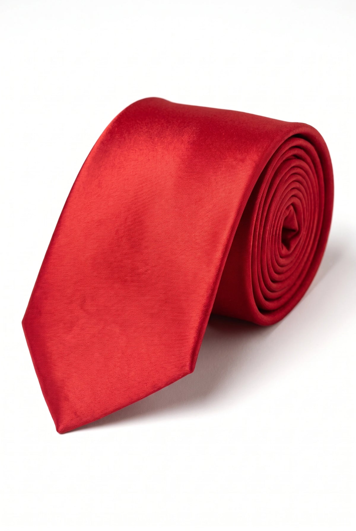 Set mit roter Herrenkrawatte