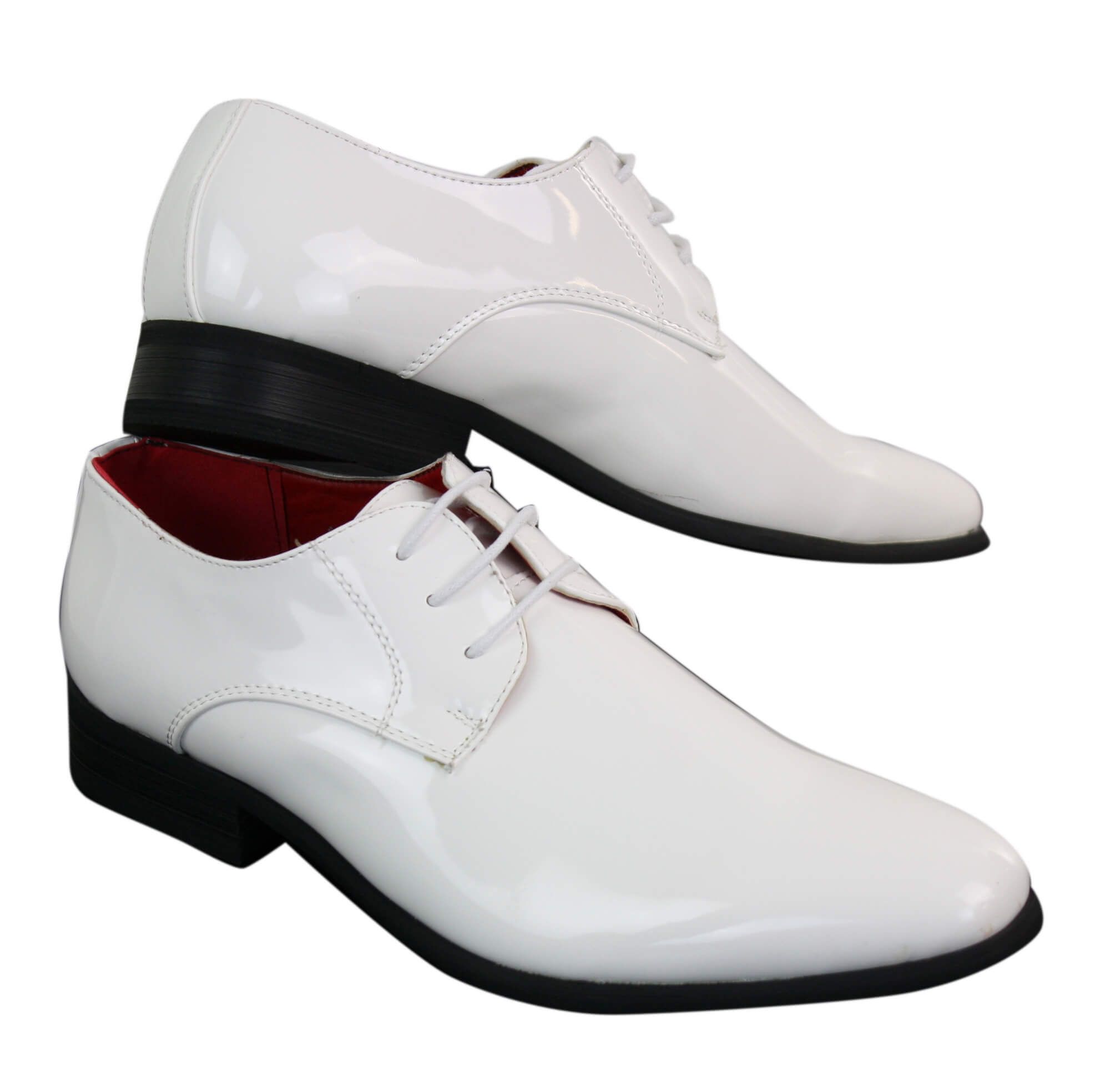 Mens Shiny Patent Formal Shoes