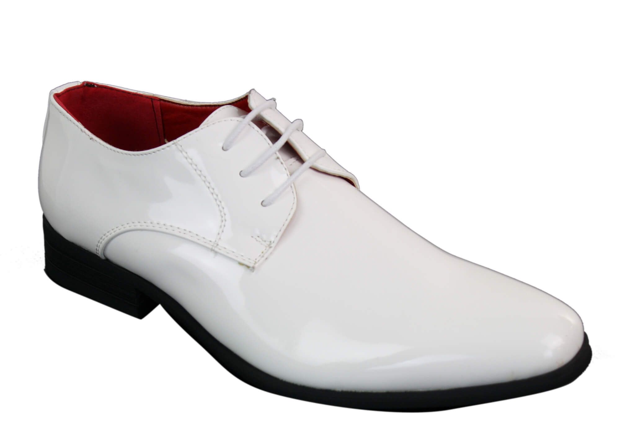 Mens Shiny Patent Formal Shoes