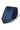 Herren Krawatte Einstecktuch Set Formelle Krawatte mit Blumenmuster - Marineblau