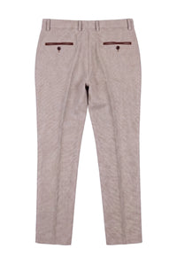 Ralph - Cremefarbene Tweedhose für Herren
