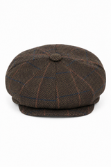 Peaky Blinders-Mütze im Vintage-Stil aus Tweed für Herren