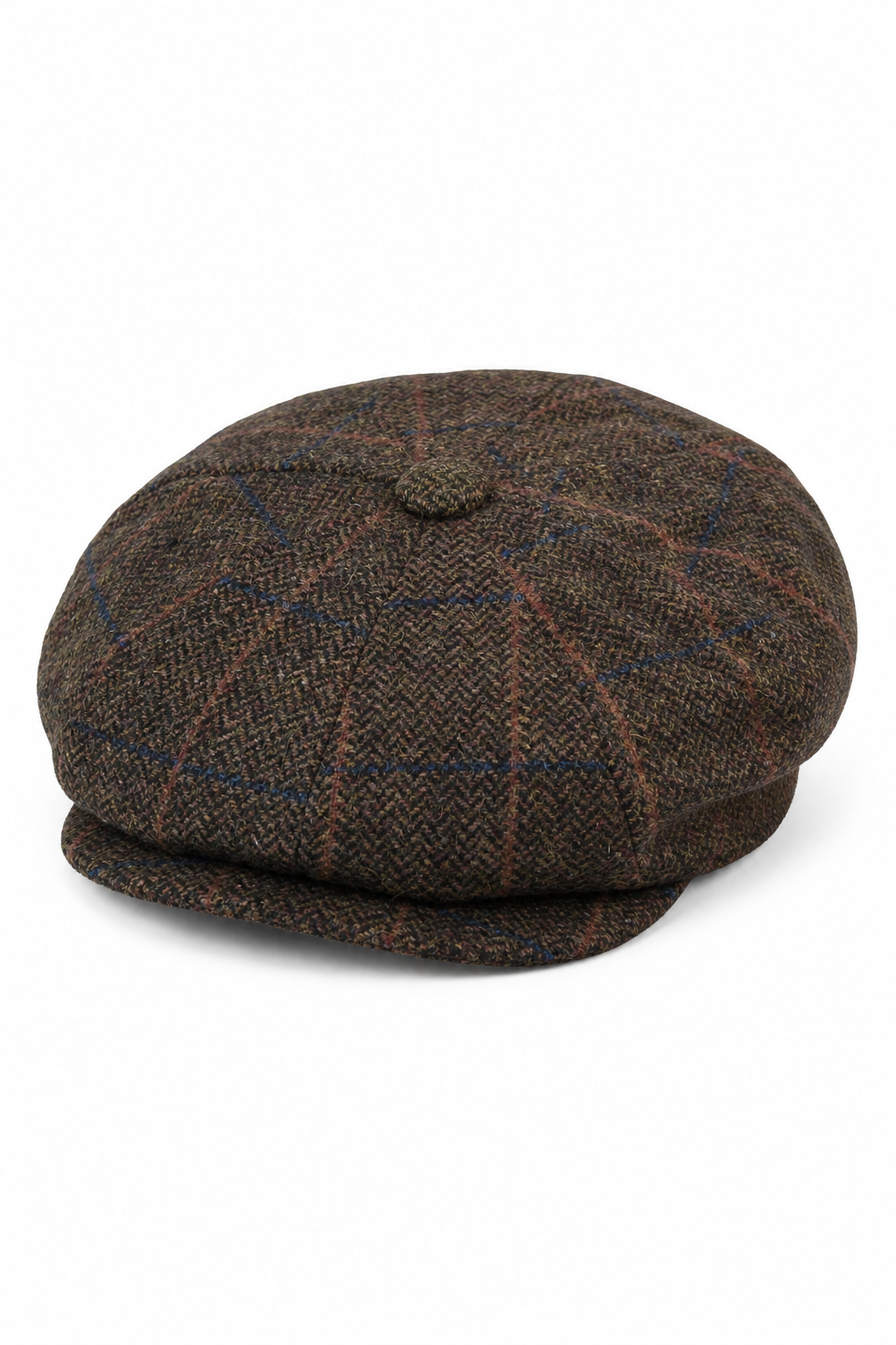 Peaky Blinders-Mütze im Vintage-Stil aus Tweed für Herren