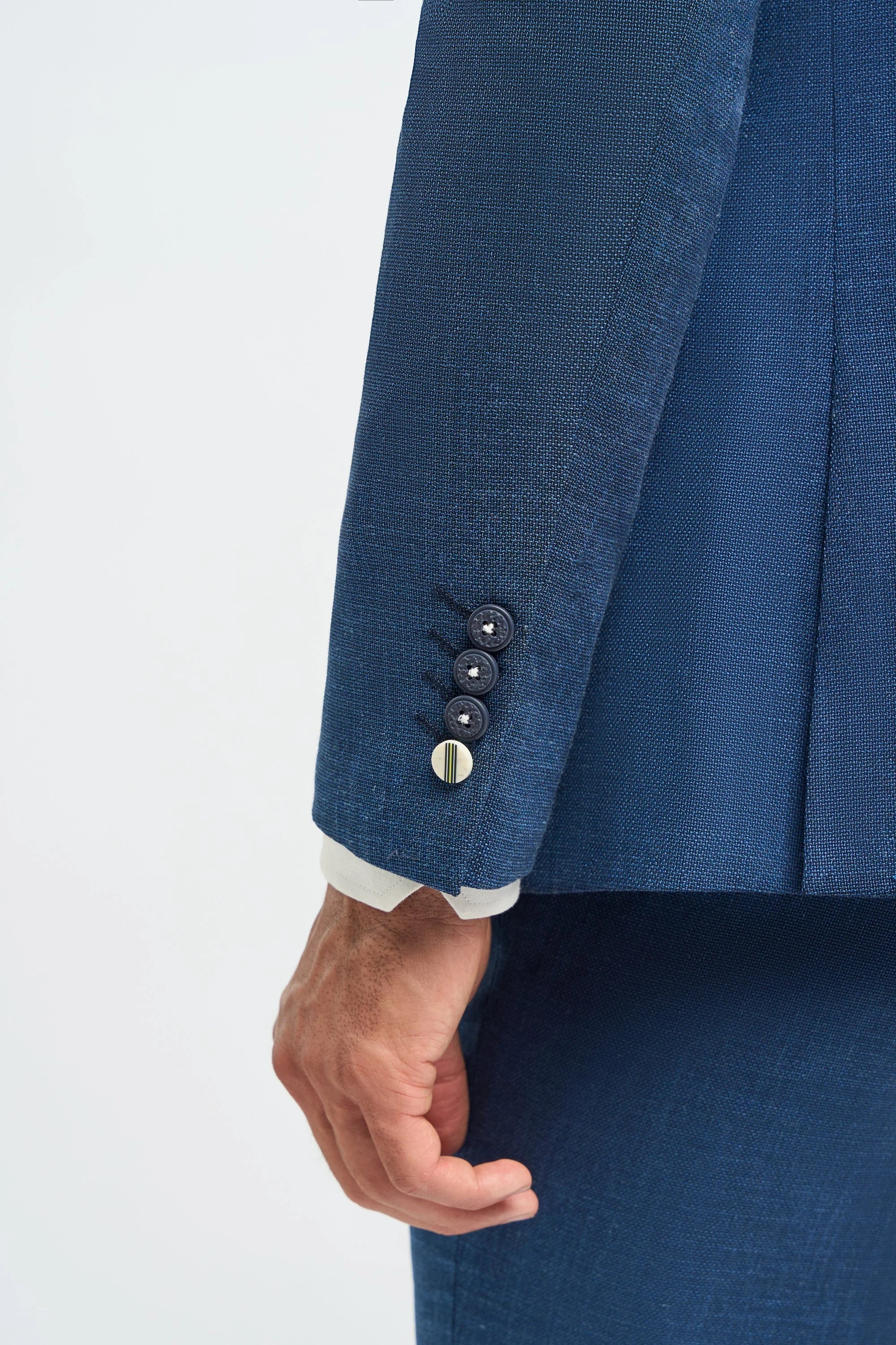 Miami – Blauer Hochzeitsblazer für Herren