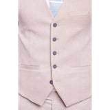 Miami - Men's Beige Wedding Waistcoat