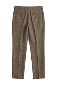 Oscar - Braune Herren-Tweedhose aus Wollmischung