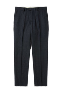 Oscar - Marineblaue Tweedhose aus Wollmischung für Herren