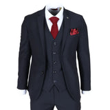 Parker - Men's Navy Tailored Fit Blazer
