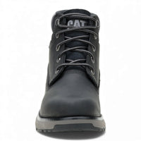 Pursue – Schwarze Herren-Arbeitsstiefel aus Leder, knöchelhoch.