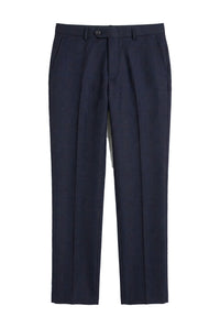Regent - Herrenhose mit marineblauem Karomuster