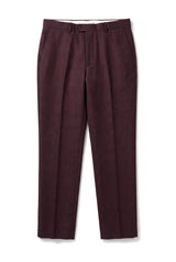 Regent - Herrenhose mit Weinrot-Karo