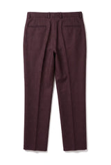 Regent - Herrenhose mit Weinrot-Karo