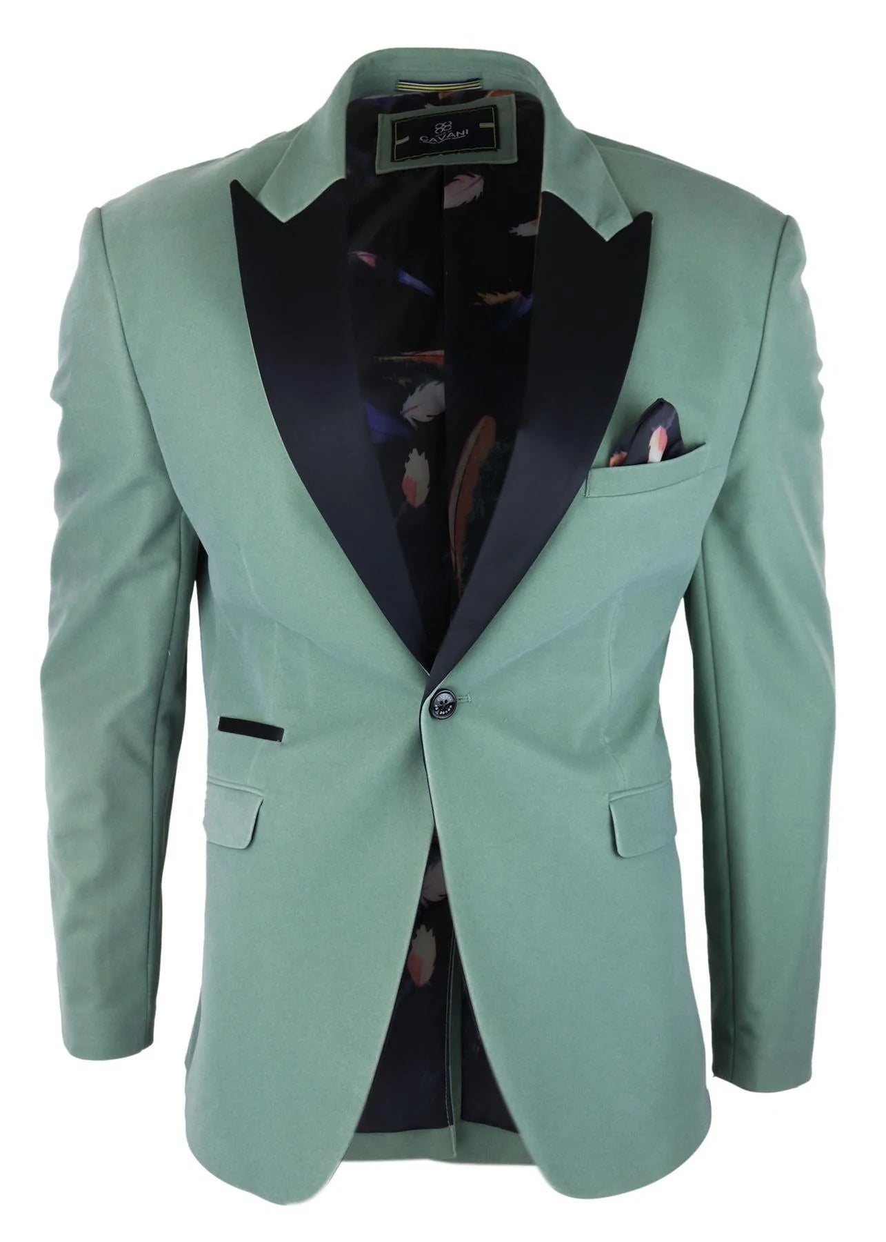 Mens Velvet Blazer Tuxedo Jacket Black Satin Lapel Pastel Blue Pink Green