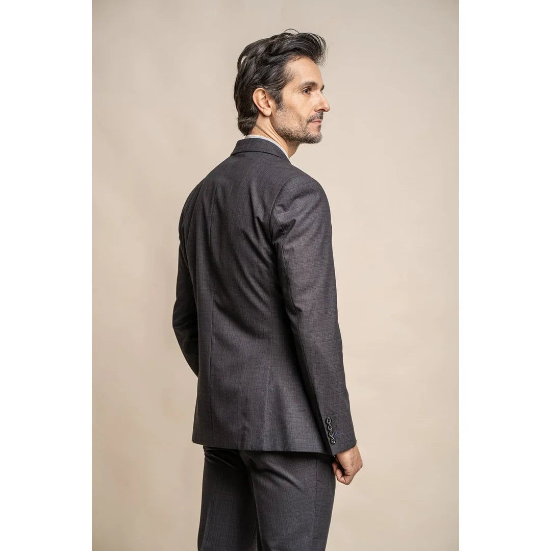 Seeba Seeba - Klassischer dunkelgrauer Herrenblazer: Online kaufen - Happy ...