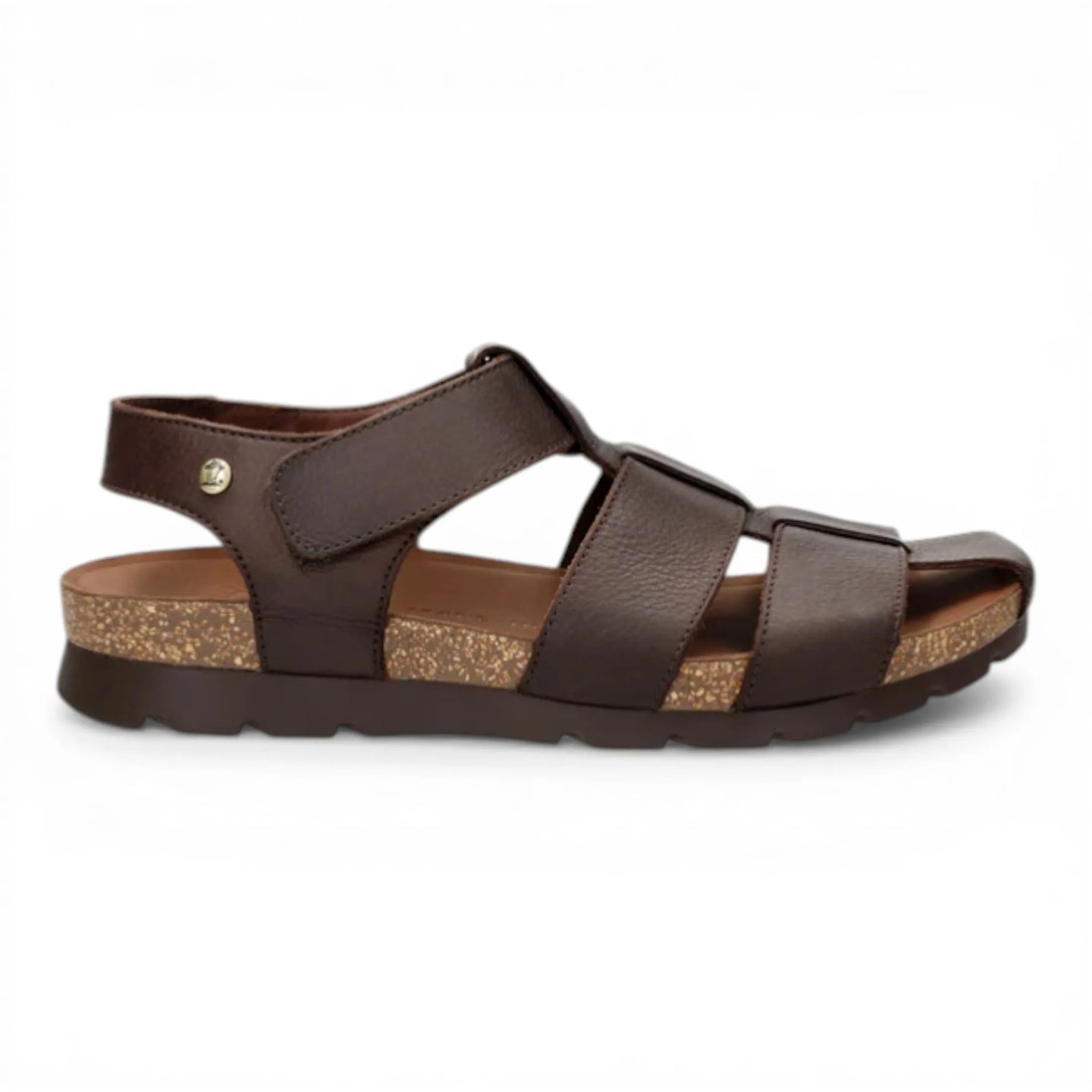 Stanley C1 – Wasserdichte Herren-Sandalen aus rindenbraunem Leder