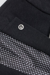 Schwarzer Herrenanzug im Vintage-Stil der 1920er