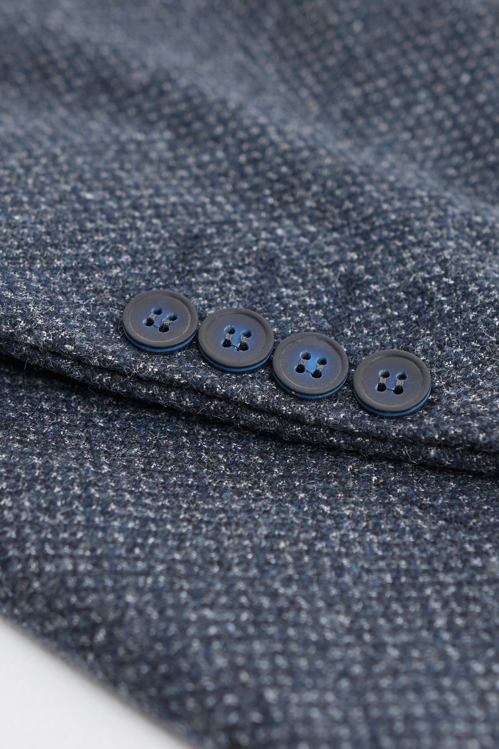 3-teiliger Herrenanzug in Marineblau mit zweireihiger Weste