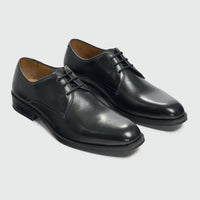 Taylor - Schwarze Herren-Derby-Schnürschuhe aus Leder