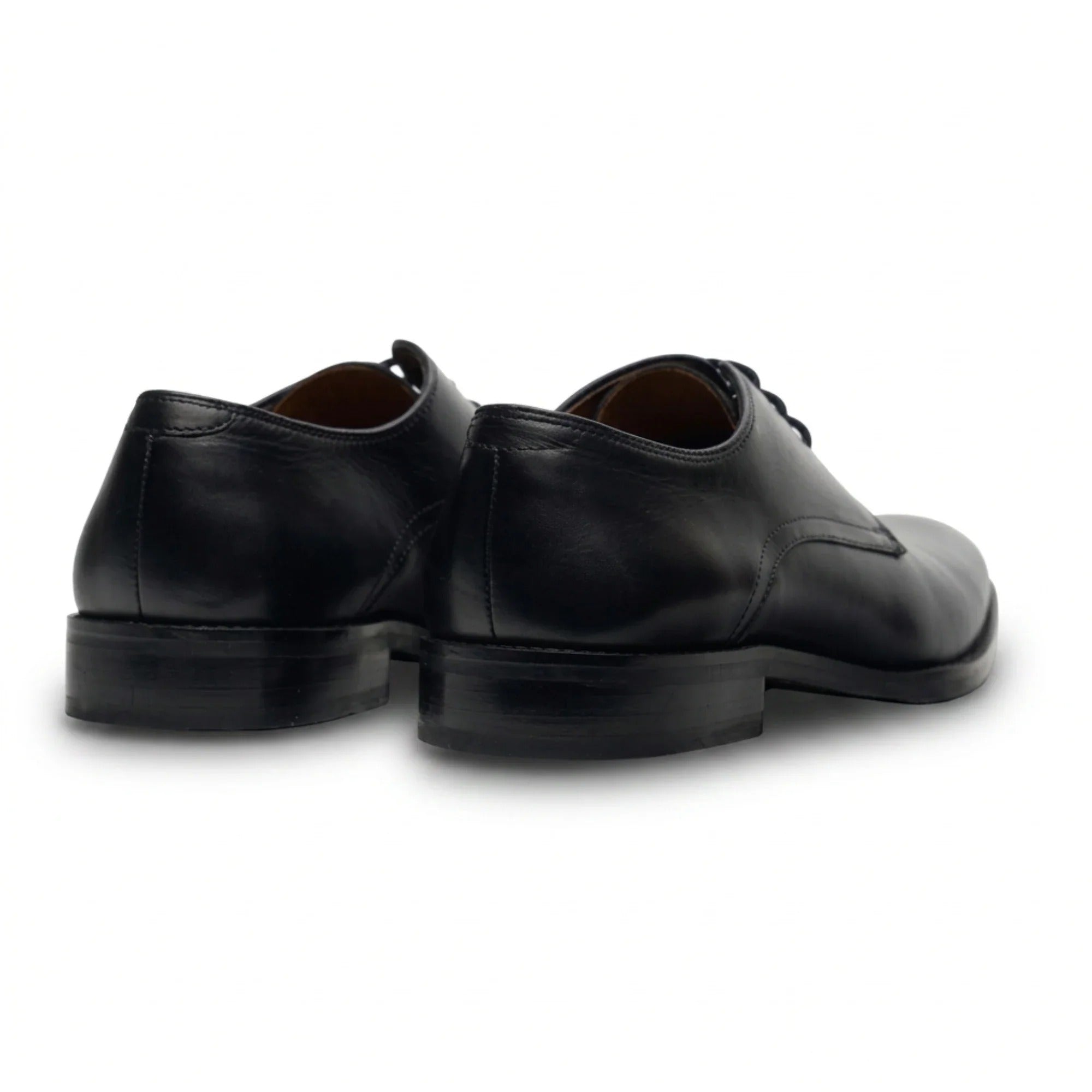 Taylor - Schwarze Herren-Derby-Schnürschuhe aus Leder