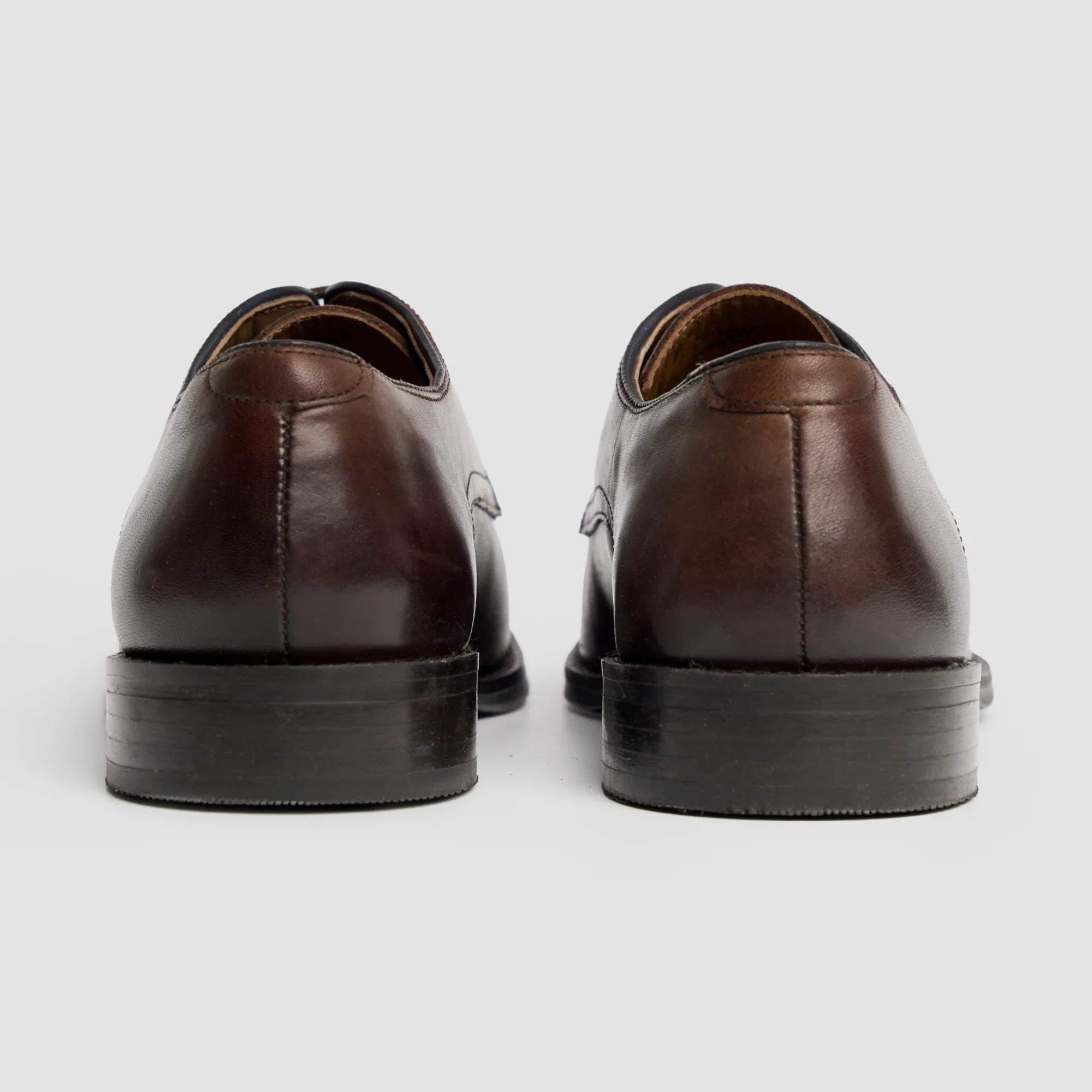 Taylor – Klassische Derby-Schuhe für Herren aus schokoladenbraunem Leder