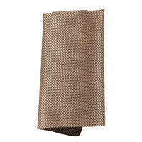 Men's Tie Pocket Sqaure Set Formal Solid Necktie - Bronze
