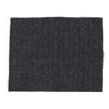 Men's Tweed Charcoal Tie Hankie Set Classic British Heritage Wool Herringbone