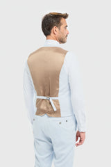 Tropez - Herrenweste in Himmelblau